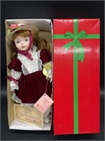 Brinn’s Porcelain Musical Doll 16” with Bloomer