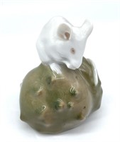 Royal Copenhagen Porcelain Mouse 2.5”