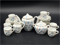 Blue and White Porcelain Toy Tea Set