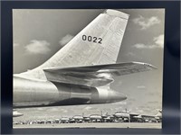Tom Cusick Photo Signed Flight Line Full of B-46s