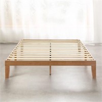 12 Inch Solid Wood Platform Bed , Twin