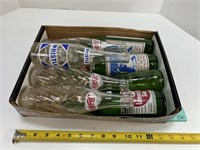 Flat of Vtg Soda Bottles