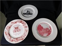 3 Georgetown Illinois collector plates: