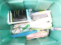 Paint Rollers, Wire, Tent Stakes Lot