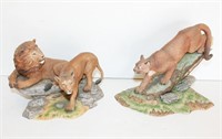 Lenox Lions, Puma Figurines
