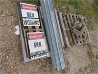Rope, Signs, Sign Frame/Post Metal
