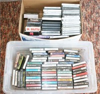 VHS, DVD's, Cassette Tapes Lot
