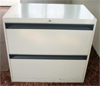 Metal 2-Drawer file Cabinet
