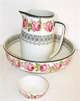 Wedgewood Imperial Porcelain Pitcher & Bowl,