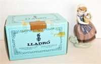 Lladro' No 5.233 Linda Con Maceta Figurine w/ Box