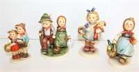 (4) Hummel & Gobel Figurines