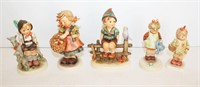 (5) Hummel & Gobel Figurines