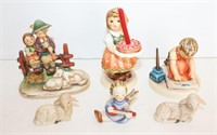 (6) Hummel & Gobel Figurines