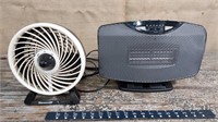 Sunbeam Heater & Duracraft Fan - 
Needs cleaning