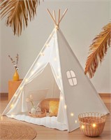 NEW $100 Large Kids Teepee Tent with Padded Mat