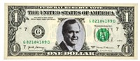 USA Federal Reserve $1.00 "George H.W. Bush " Po