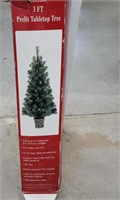 3' prelit Christmas tree