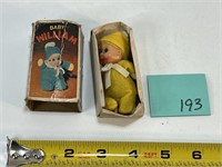 Tiny Vtg William Doll