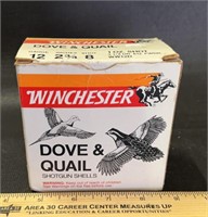 AMMO-12 GAUGE/DOVE & QUAIL/PARTIAL