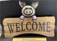 WELCOME SIGN-PIGLET