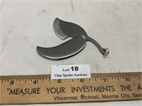 Silver Leaf Pocket Knife
