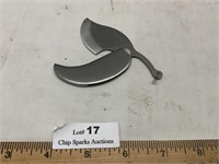 Silver Leaf Pocket Knife