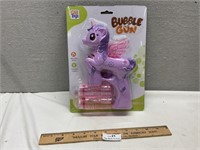 New Purple Unicorn Bubble Gun