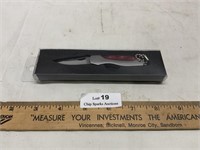 Wooden Pocket Knife Keychain