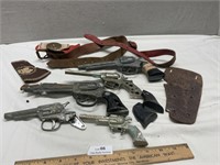 Vintage Lot of Cap Gun Parts & Pieces etc