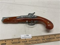 Vintage Hurley Double Barrel Flintlock Toy Gun