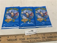 Lot of Action Packs Superman Trading Cards