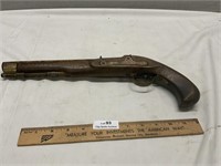 Vintage Rusted Decorative Pistol