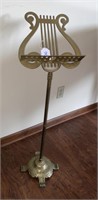 ADJUSTABLE MUSIC STAND-BRASS COLORED