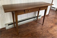 ETHAN ALLEN SOFA TABLE/ACCENT TABLE W/DRAWER