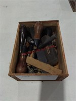 Box Lot Wood Lathe Tools
