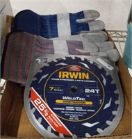 TRAY- GLOVES, SAW BLADE, MISC