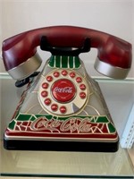 Vintage Coca Cola Light Up Telephone NEW in Box