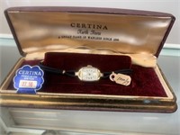 Vintage Certina 17 Jewel Swiss Watch New Old Stock
