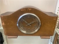 Vintage English Made Mantle Clock for Restoration