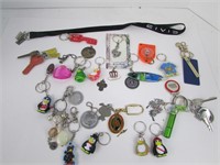 Large Misc Keychain Lot