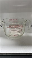 Vintage 8 Cup Pyrex Glass Measuring Cup / Mixing B