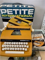 Vintage Petite International Toy Typewriter