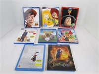 Misc Kids Blu-Ray DVD's, 8 Total