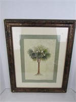 Janet Kruskamp Palm Tree Framed Print