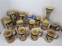32pc Misc Steins. All in good shape.