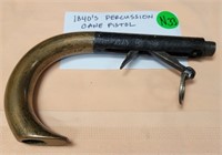 777 - 1840'S PERCUSSION CANE PISTOL (N33)