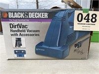 Black & Decker DirtVac Handheld Vacuum
