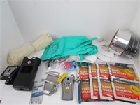 Lot of Various Home Improvement Pieces Reflective