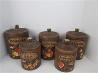 Unique Porcelin Kitchen Containers Coffee, Tea,