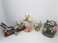 Unique Hummingbird Figurines